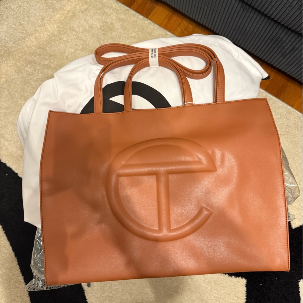 Telfar Caramel Brown Tote Bag
